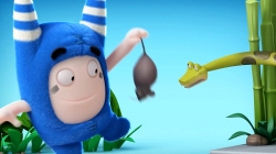 Oddbods Vs The Shark | Funny Cartoons For Kids